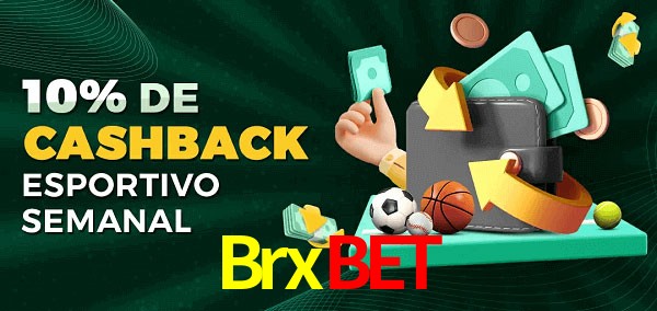 10% de bônus de cashback na Brxbet