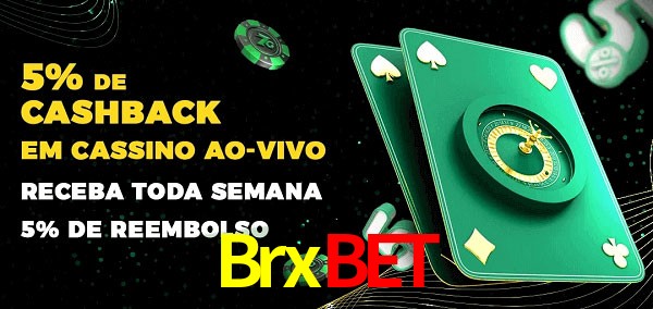 Promoções do cassino ao Vivo Brxbet
